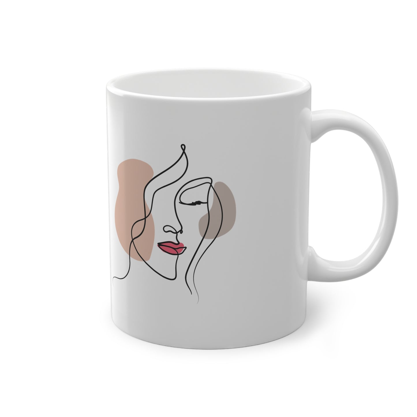 "Soft doesn`t mean fragile" Mug (EU) 11oz Ceramic