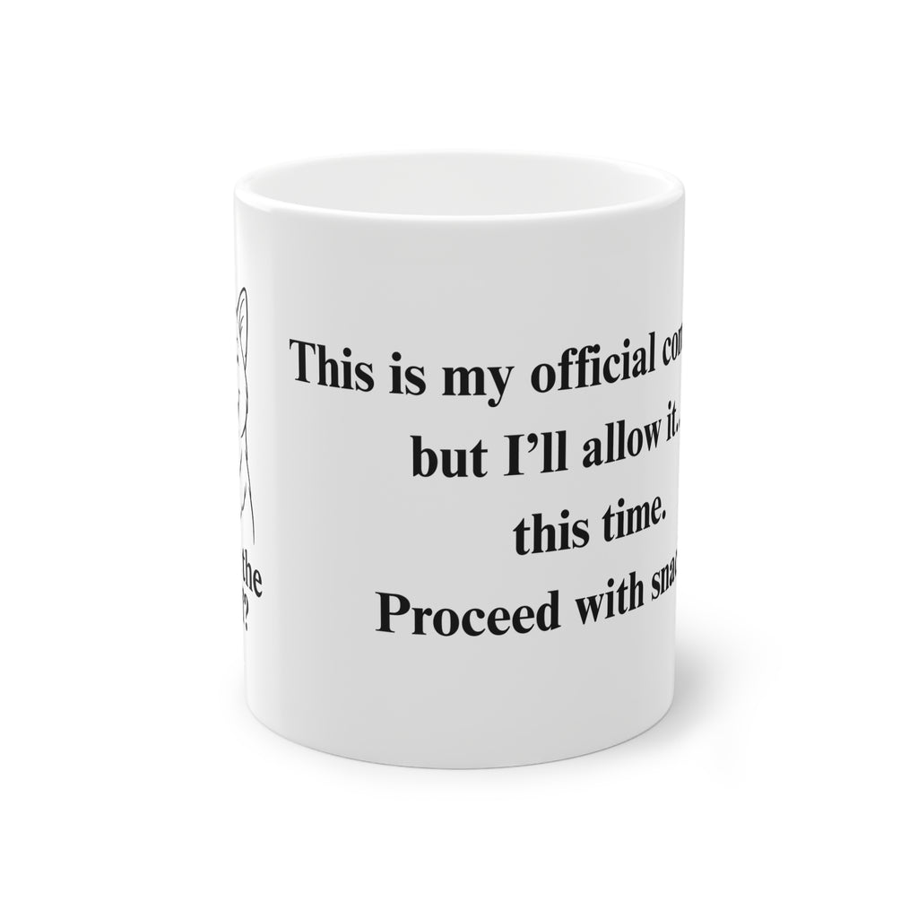 "What the fluff?" SHIBA Mug (EU) 11oz Ceramic