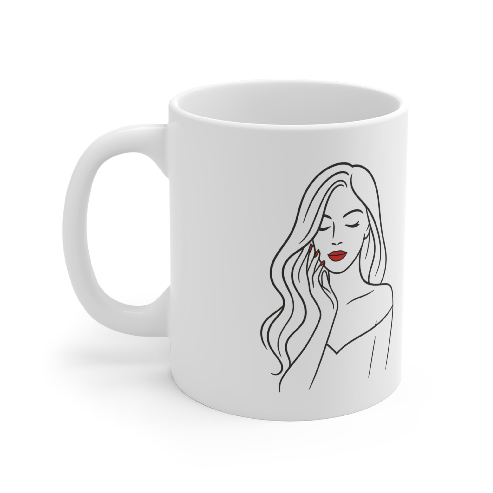 "Soft, powerful, unapologetically myself" Mug (US) 11oz Ceramic