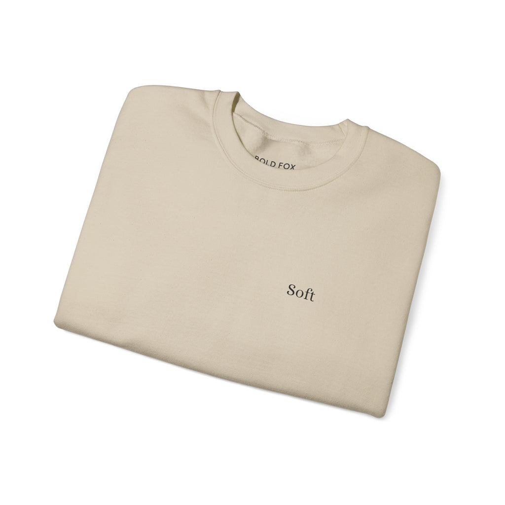 Soft, but not fragile. Crewneck Sweatshirt