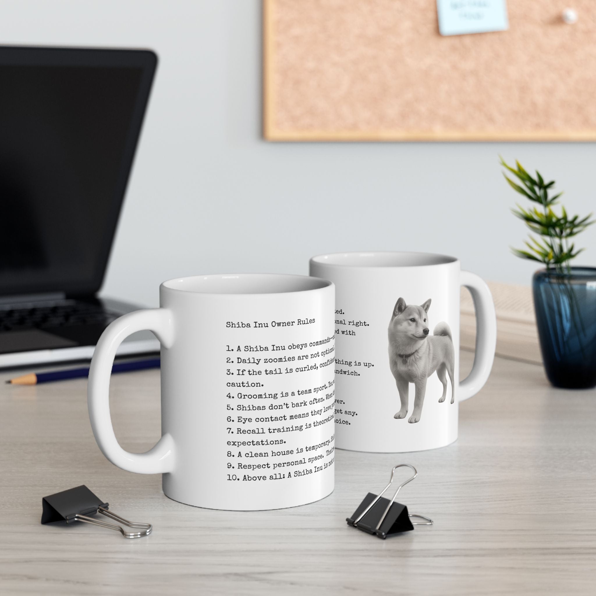 Shiba Inu Owner Rules_1 - Mug (11oz & 15oz)