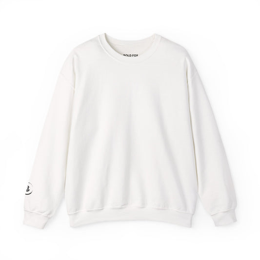 Quiet, not closed. Crewneck Sweatshirt