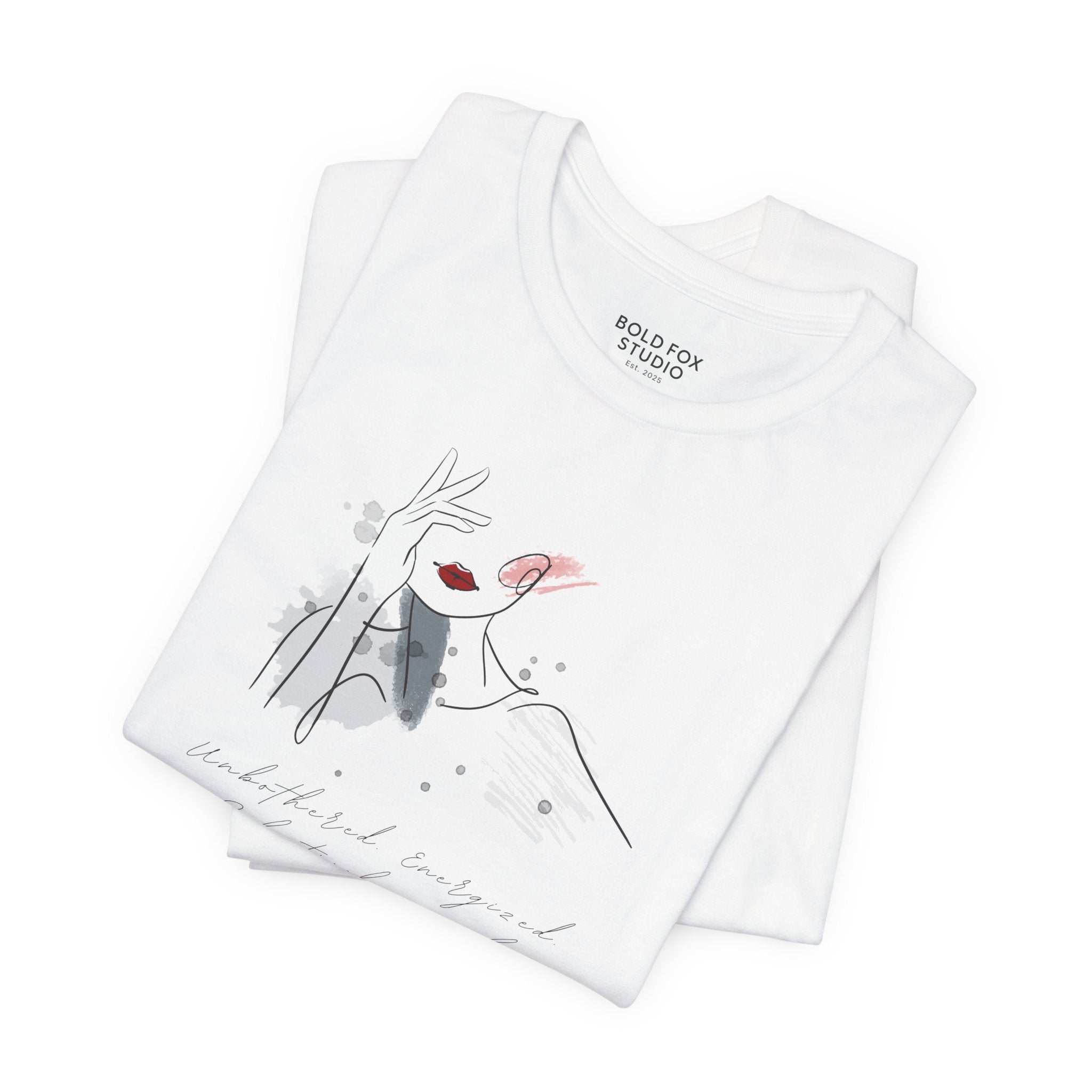 Unbothered. Energized. Selectively social. (1) (EU) T-Shirt