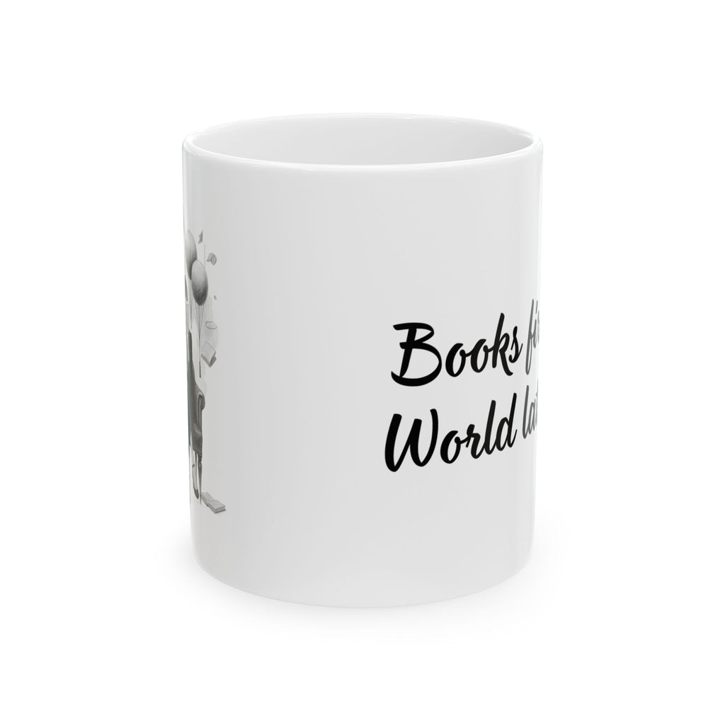 Books Mug – Inspirational Reader Coffee Cup (11oz & 15oz)