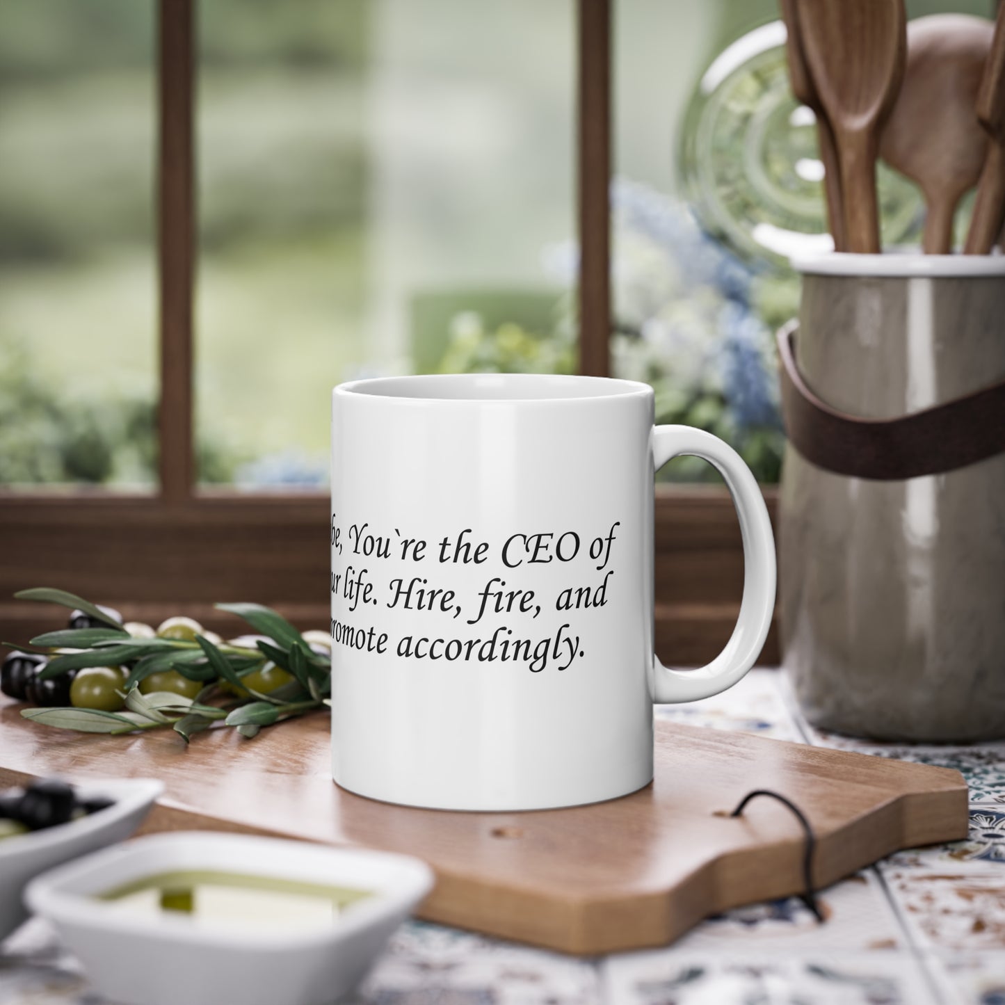 "CEO of your life" Mug (EU) 11oz Ceramic