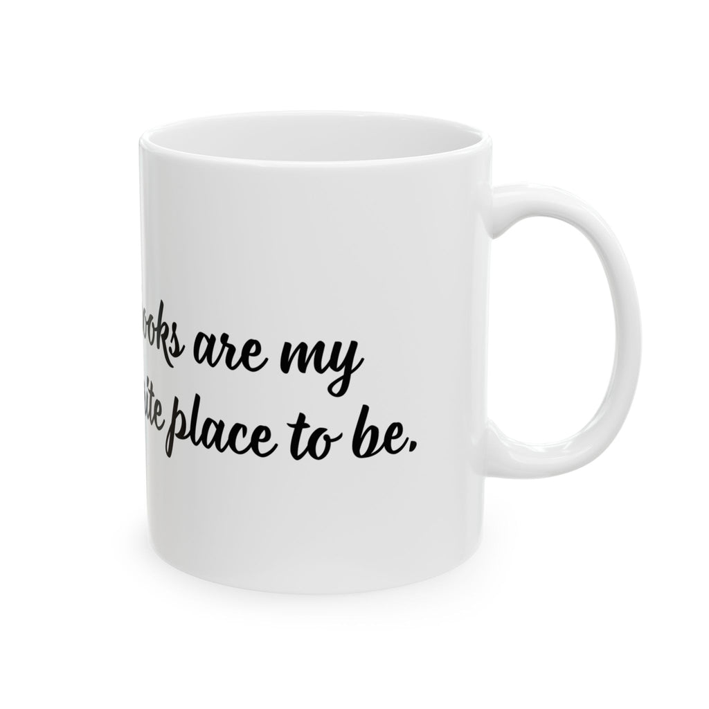 Books are my favourite place to be – Inspirational Reader Mug (11oz & 15oz)