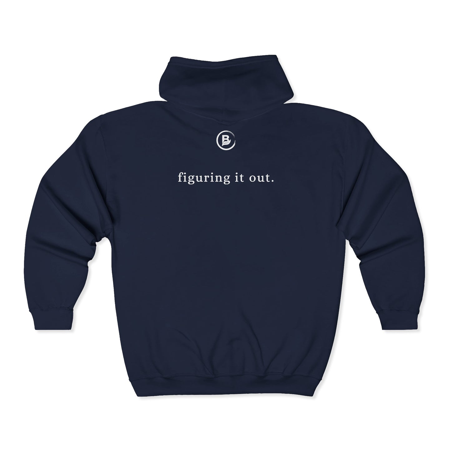 Still figuring it out. Hoodie Full-Zip