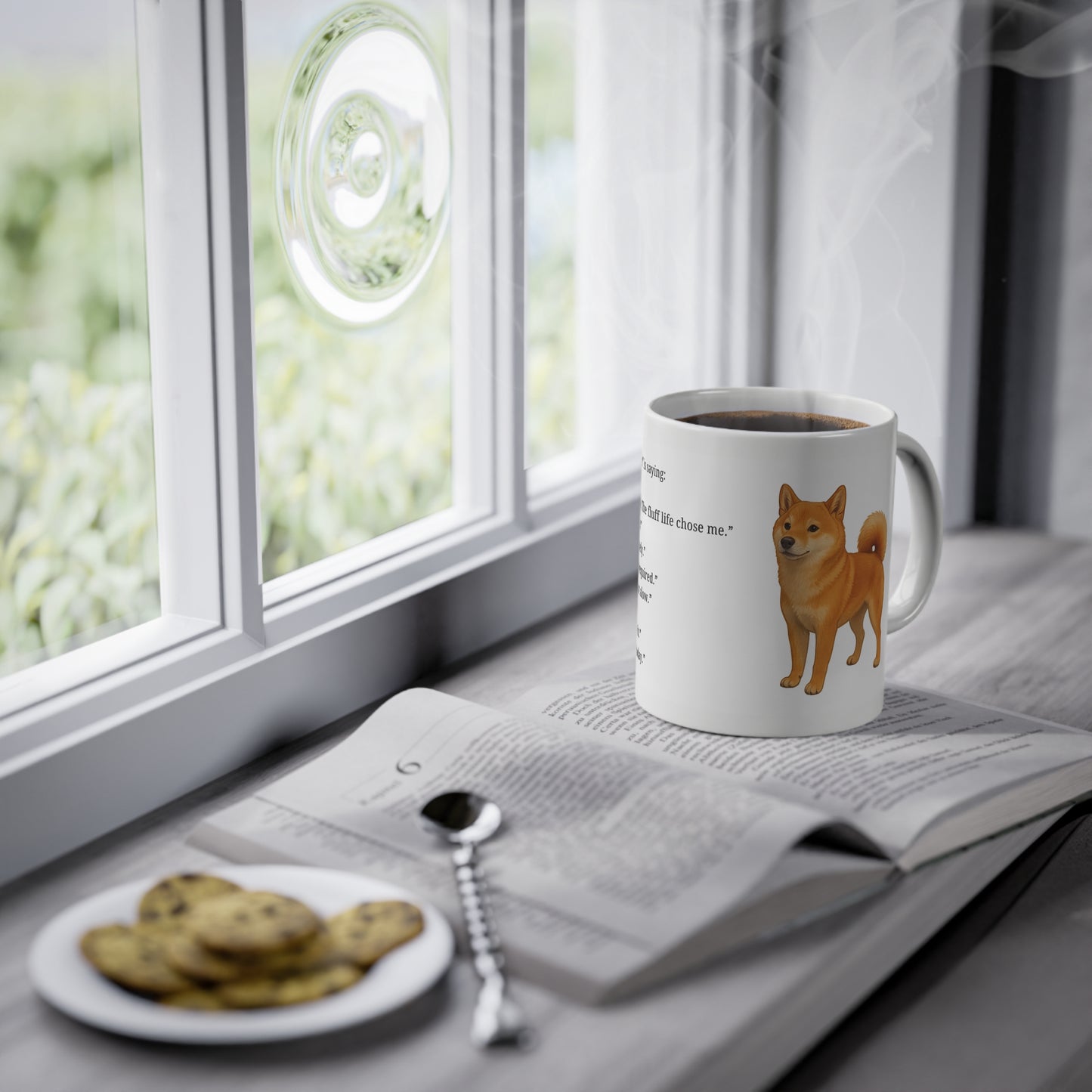 What Your Shiba is saying (Drama Queen) Mug (EU) 11oz Ceramic