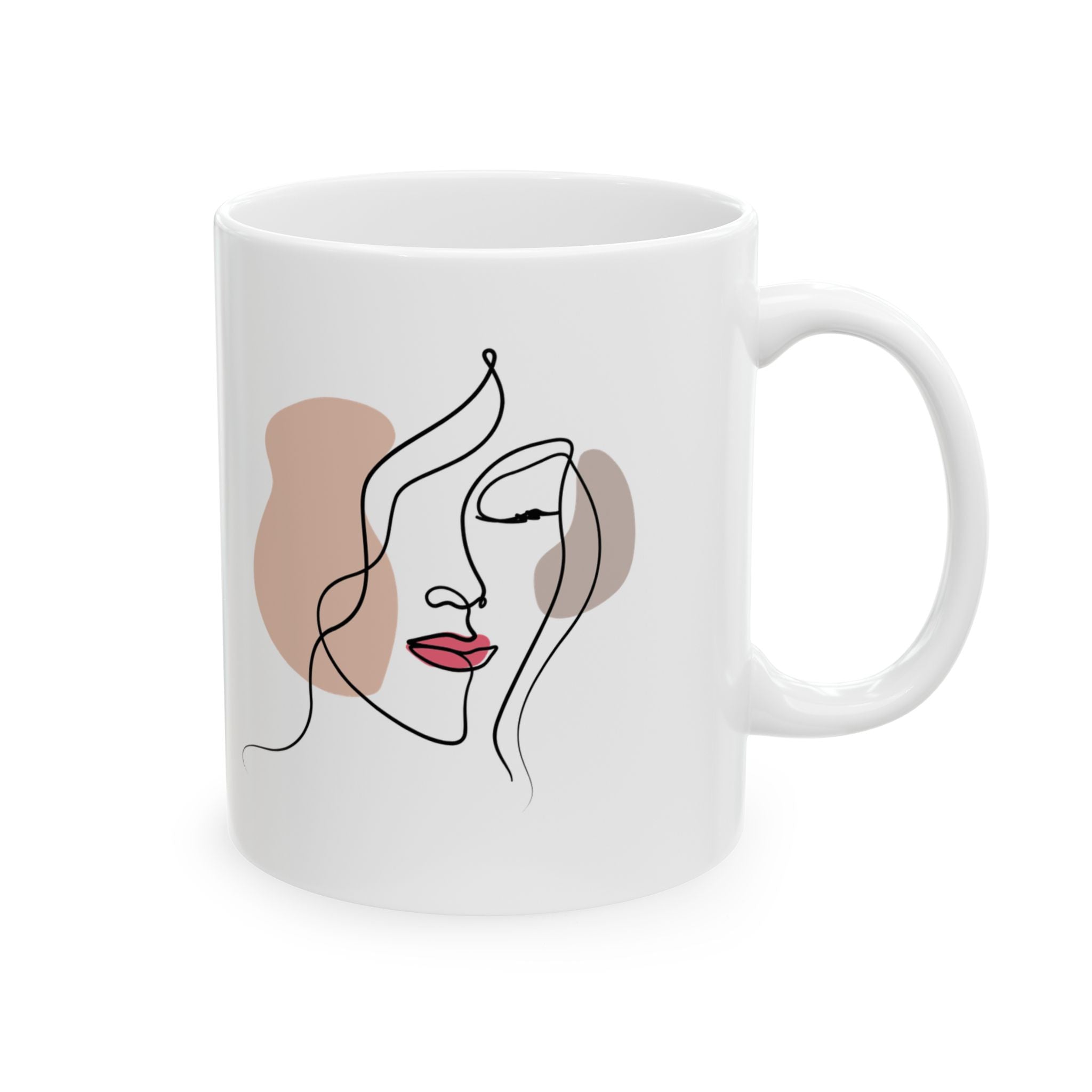 Strong women aren`t loud. They`te simply asking for permission - Mug (11oz & 15oz)