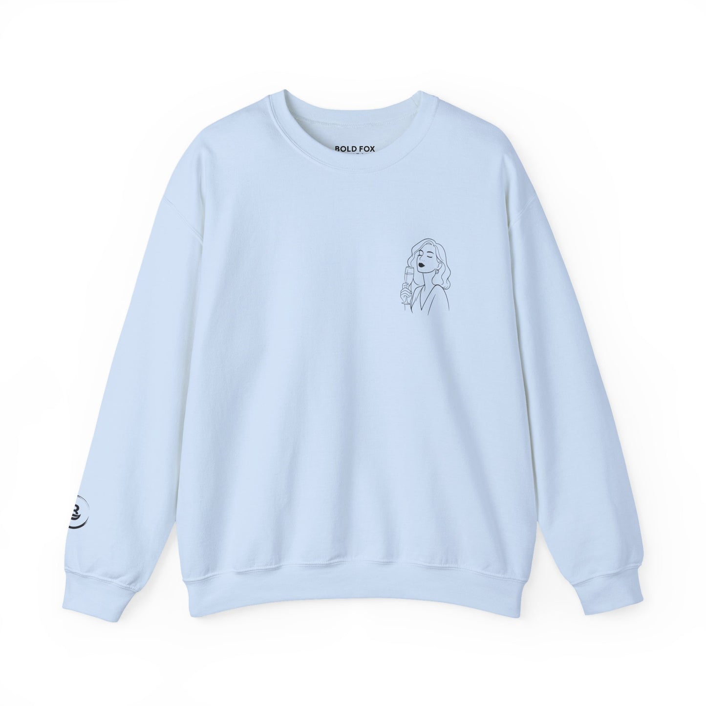 Pop. Pour. Repeat. That’s the real self-care. Sweatshirt
