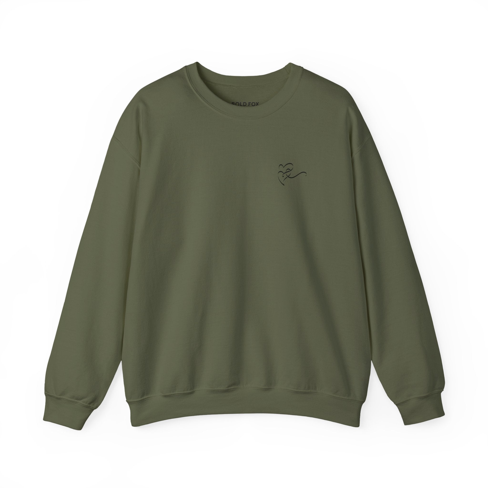 Love landed quietly, and stayed. Sweatshirt (EU)