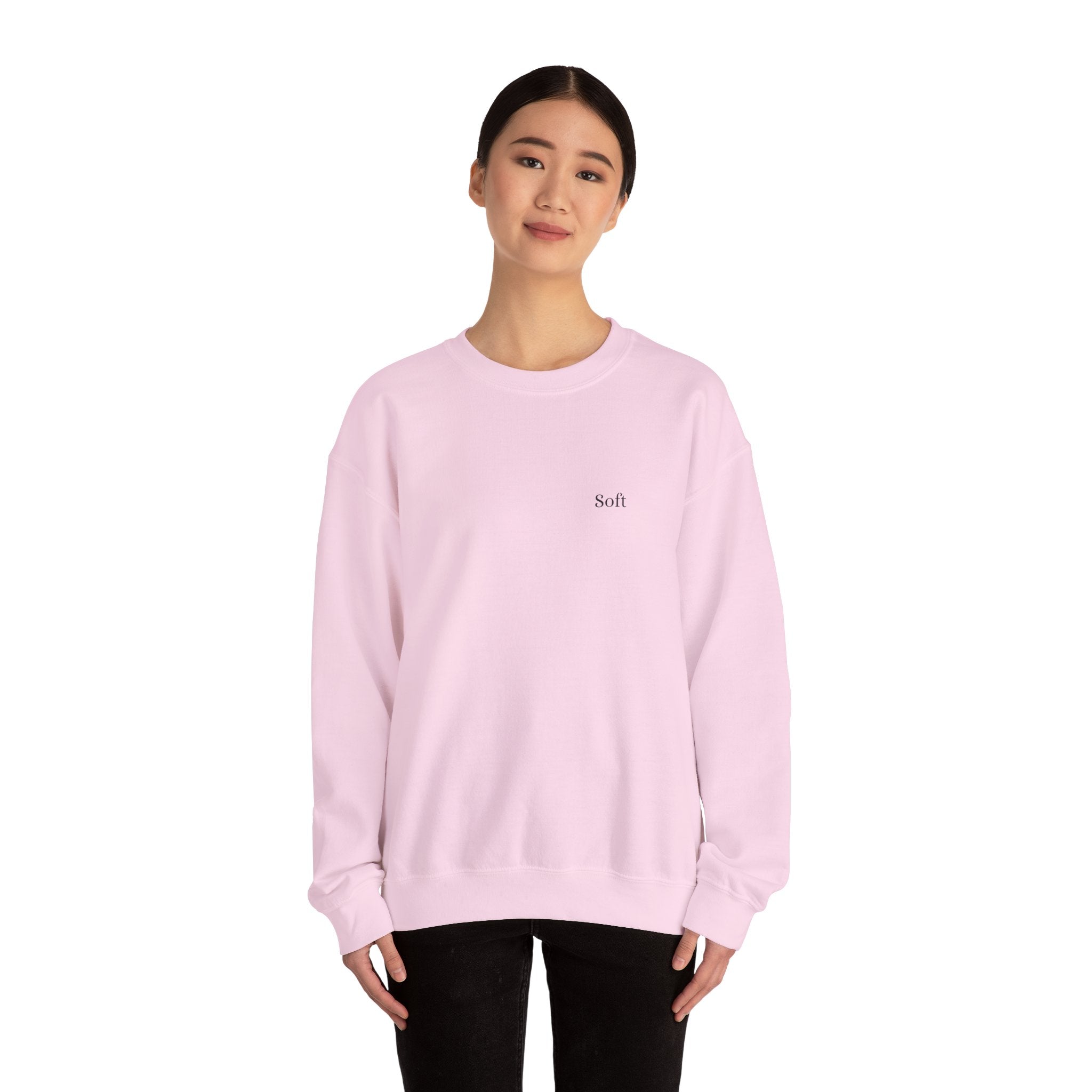 Soft, but not fragile. Crewneck Sweatshirt