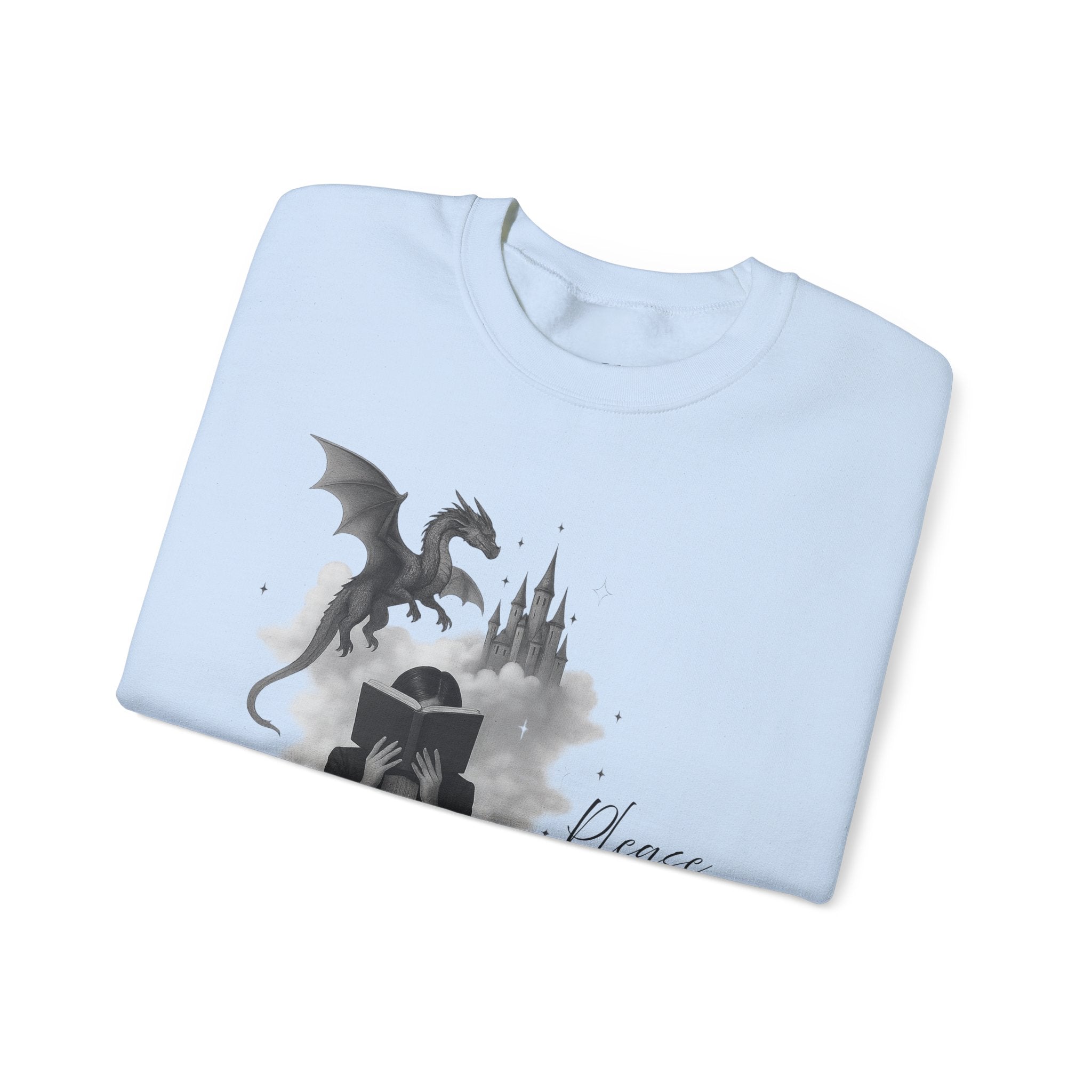 "Please don`t interrupt my chapter" (2) (EU) Crewneck Sweatshirt