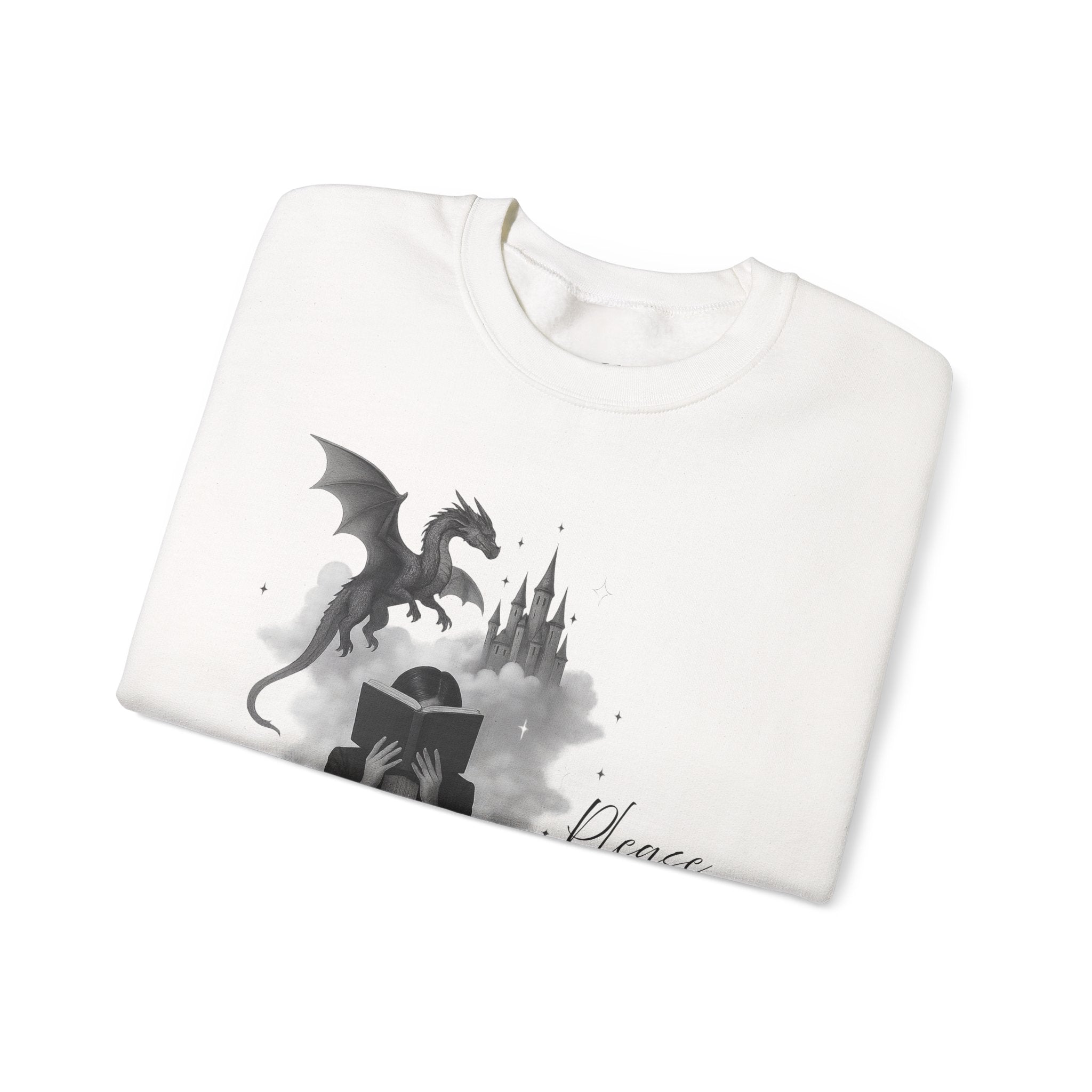 "Please don`t interrupt my chapter" (2) (EU) Crewneck Sweatshirt