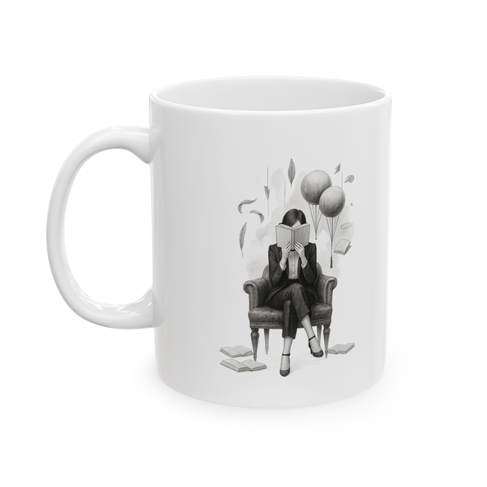 Books Mug – Inspirational Reader Coffee Cup (11oz & 15oz)