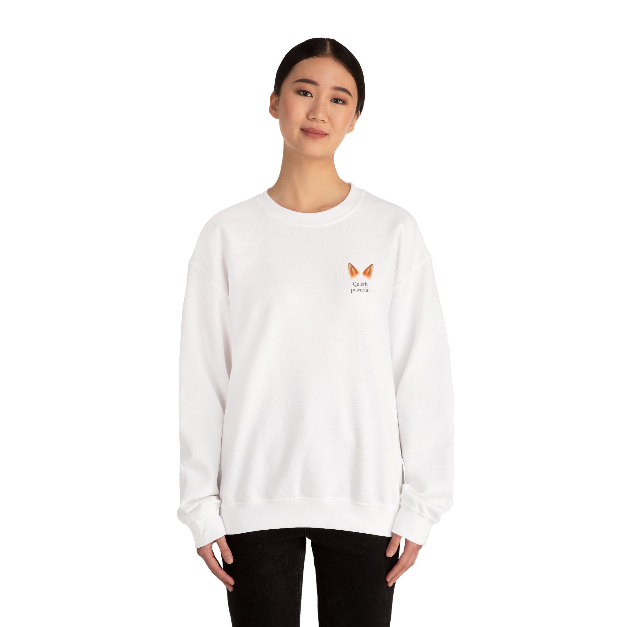 Quietly Powerful Fox Ears Sweatshirt (EU)