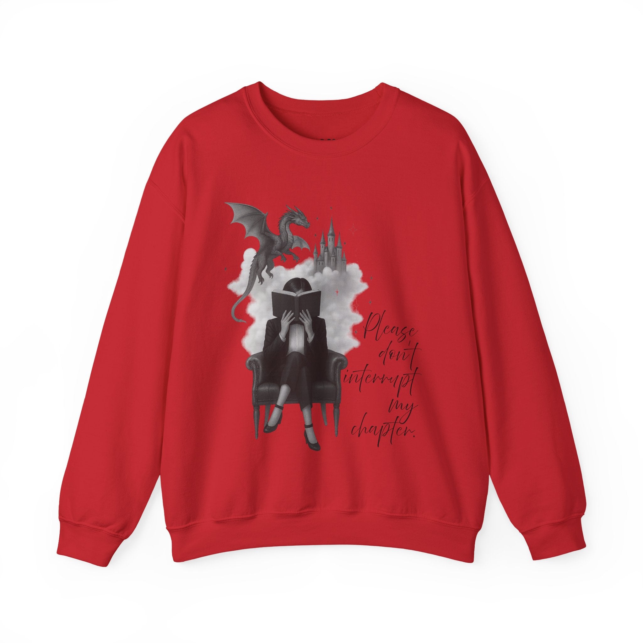 "Please don`t interrupt my chapter" (2) (EU) Crewneck Sweatshirt