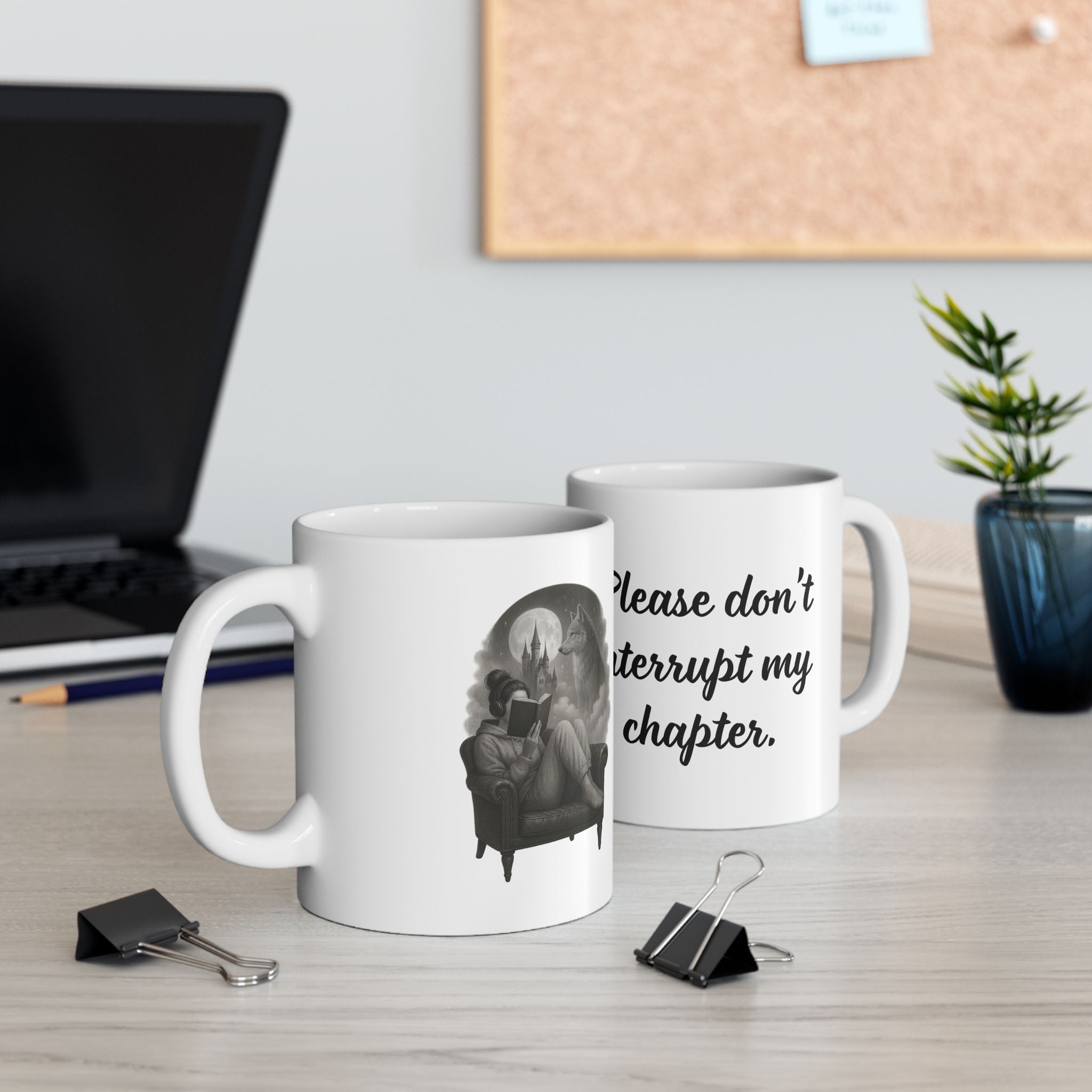 Don`t interrupt my chapter (F2) – Inspirational Reader Mug (11oz & 15oz)