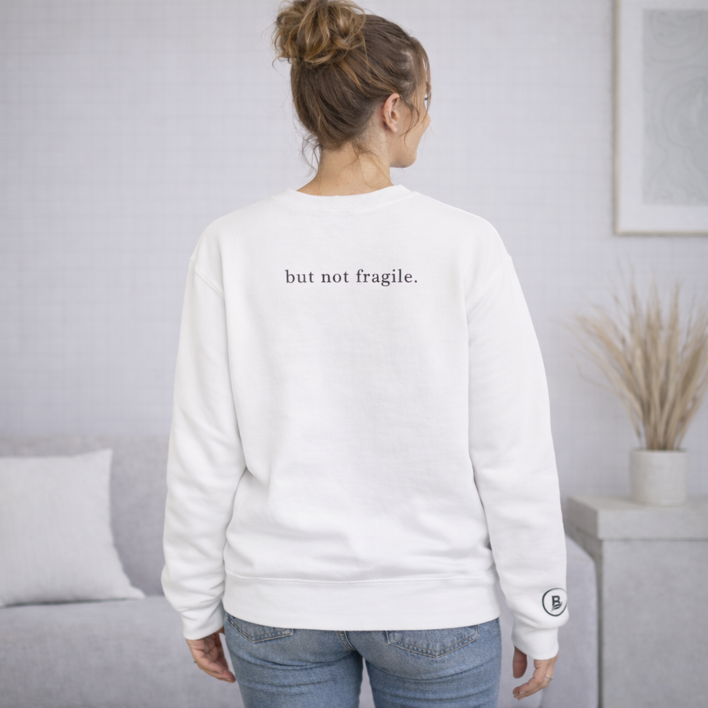 Soft, but not fragile. Crewneck Sweatshirt