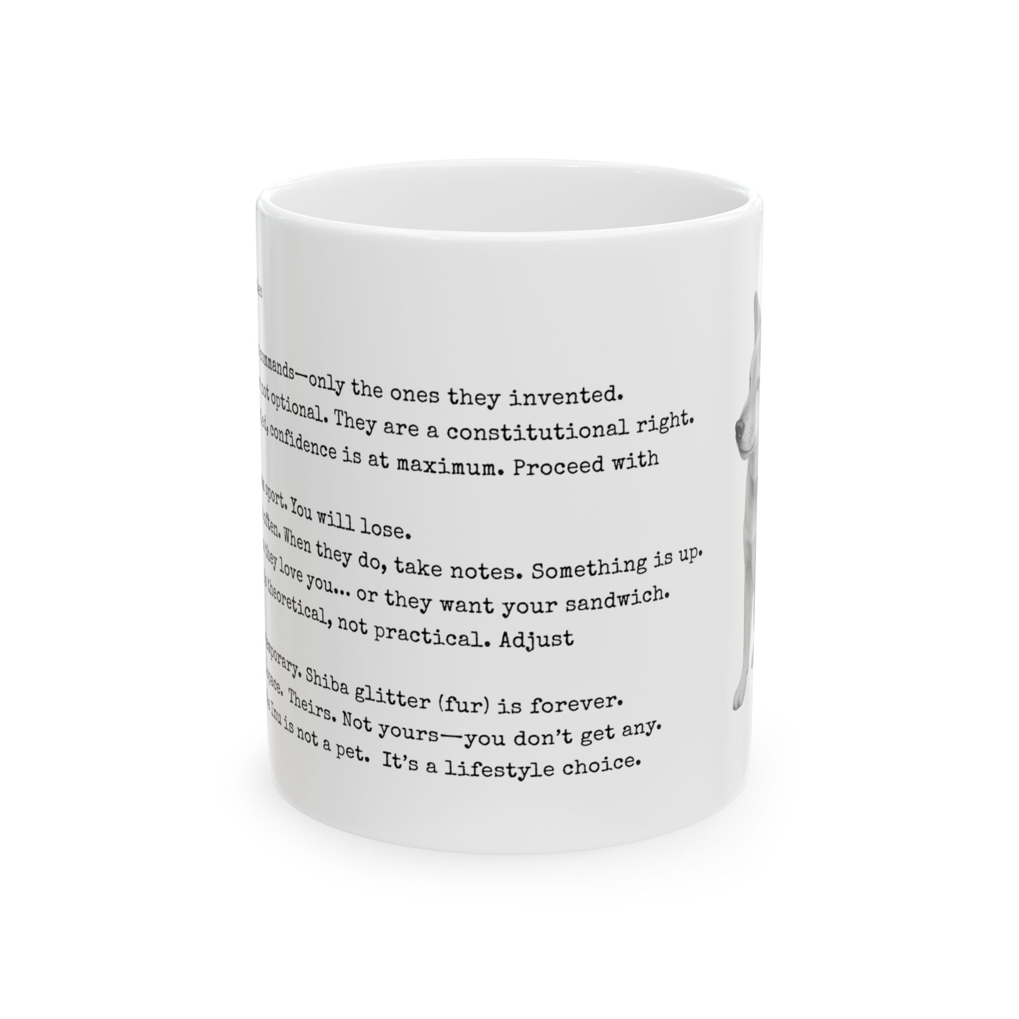 Shiba Inu Owner Rules_2 - Mug (11oz & 15oz)