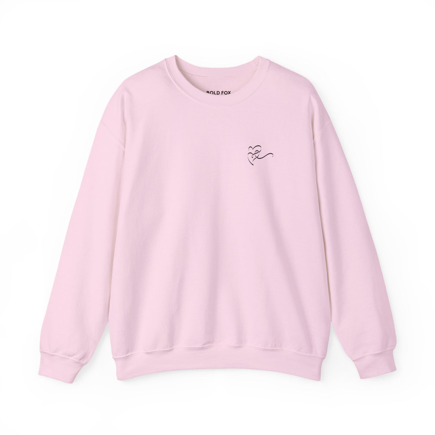 Love landed quietly, and stayed. Sweatshirt (EU)