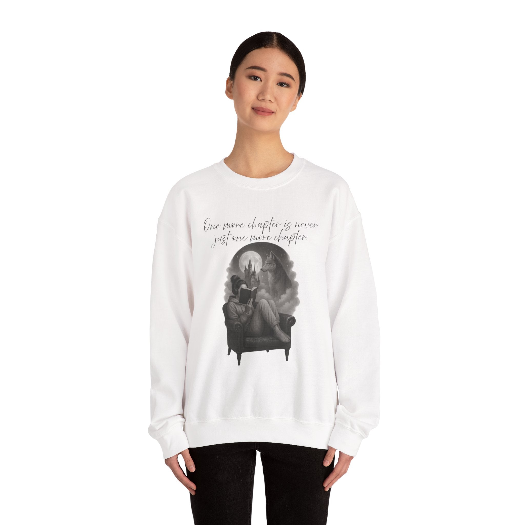 "One more chapter is never just one more chapter"(2)  (US) Crewneck Sweatshirt