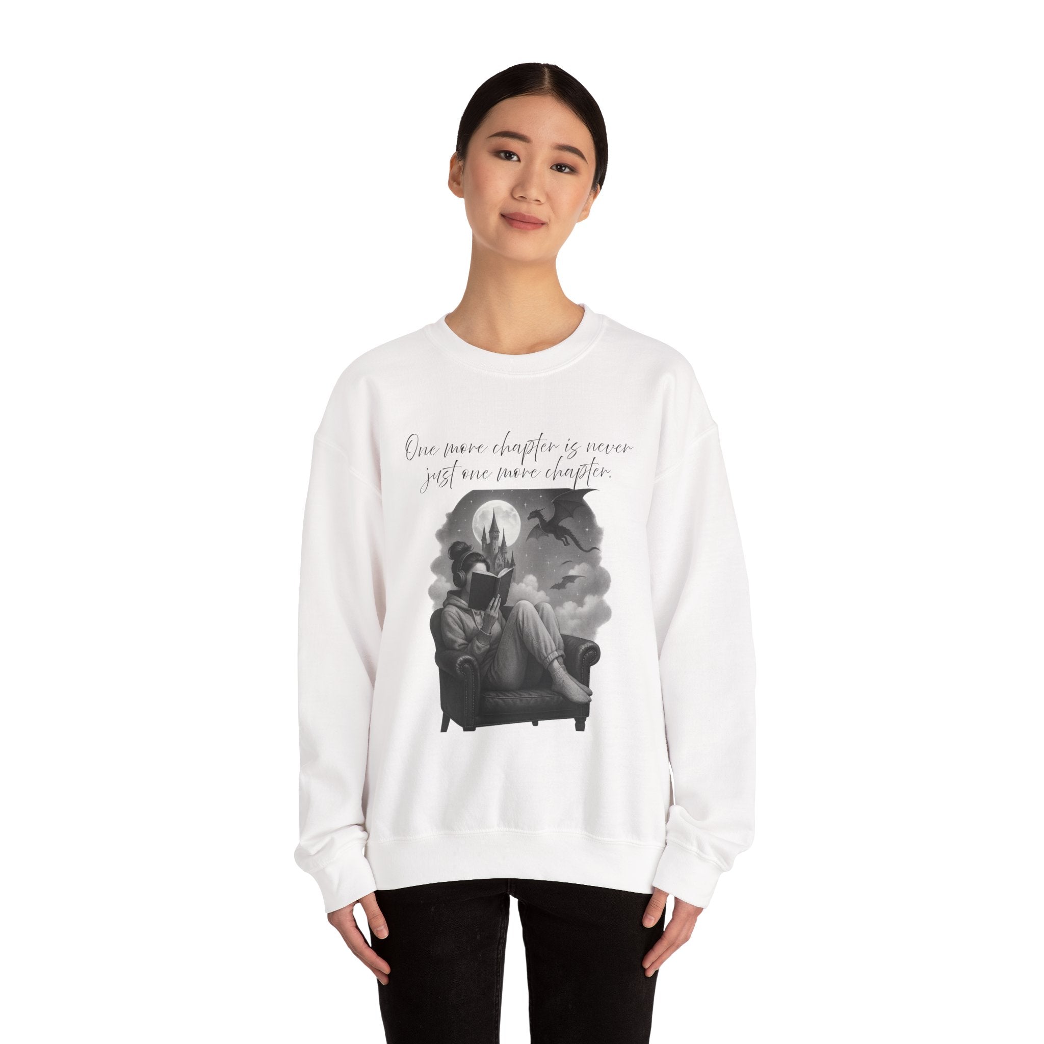 "One more chapter is never just one more chapter"(1) (EU) Crewneck Sweatshirt