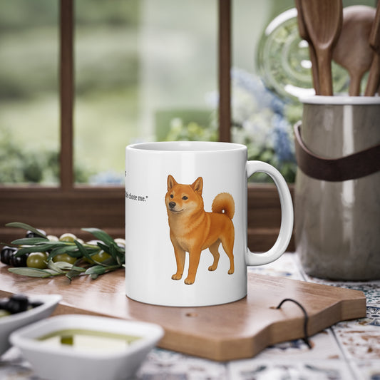 What Your Shiba is saying (Drama Queen) Mug (EU) 11oz Ceramic