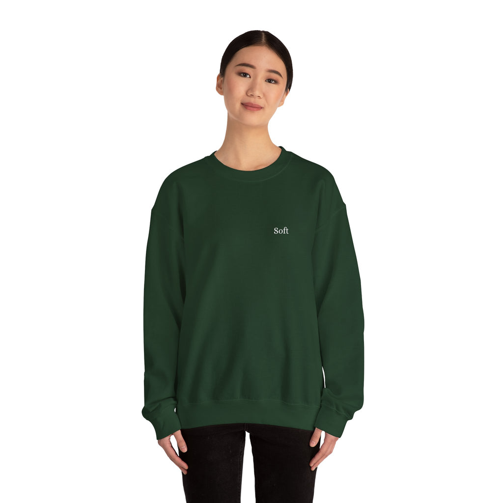 Soft, but not fragile. Crewneck Sweatshirt
