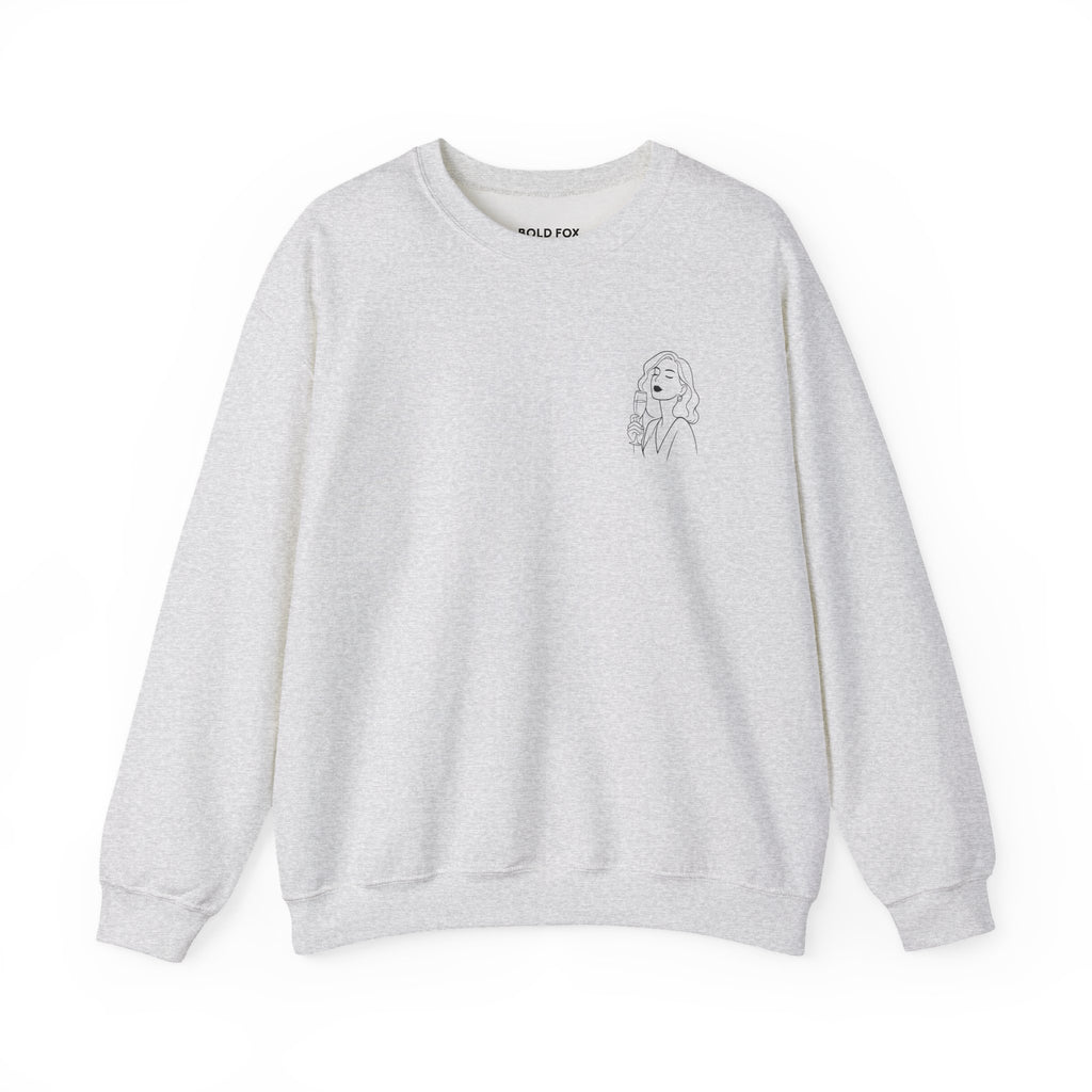 Champagne: because reality tastes better with bubbles. Sweatshirt (EU)