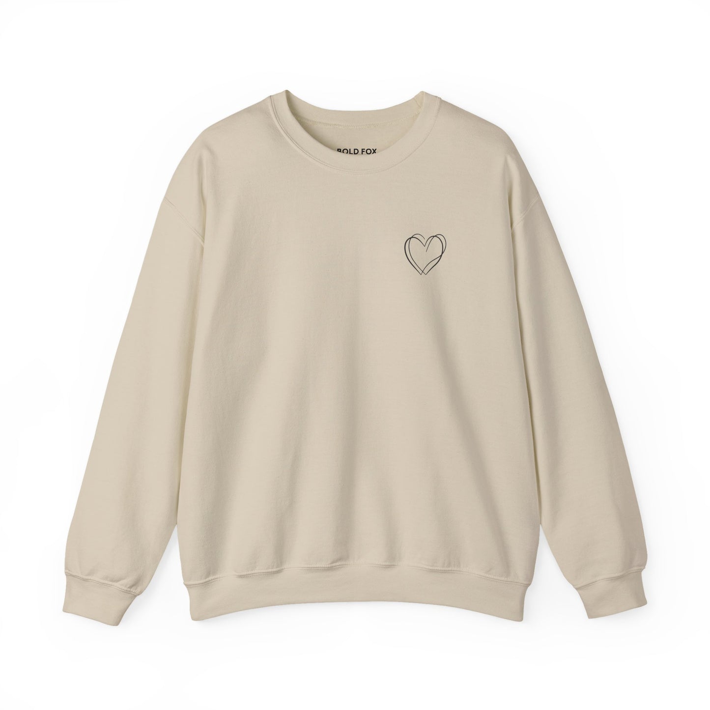 My love language is… quietly existing next to you. Sweatshirt (EU)