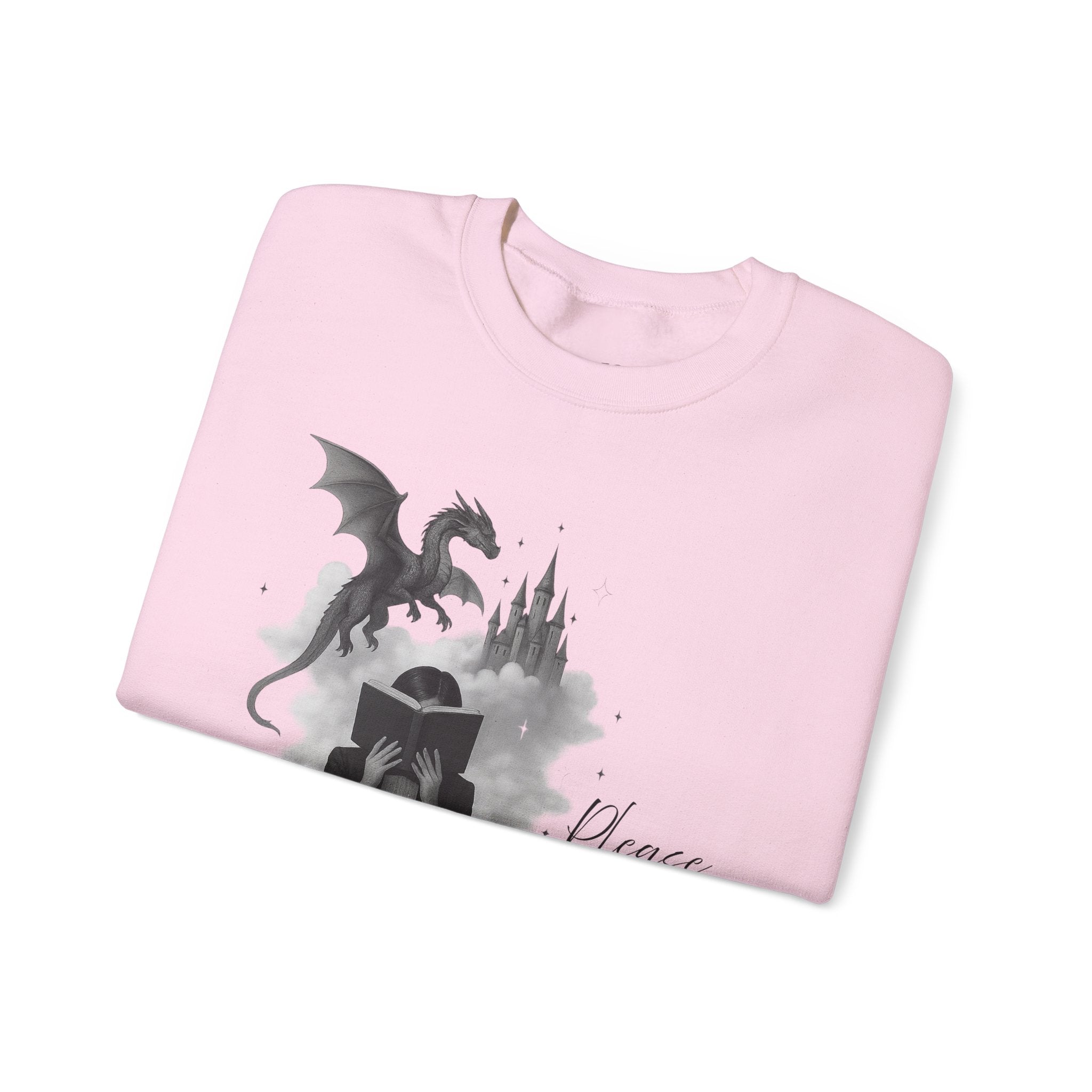 "Please don`t interrupt my chapter" (2) (EU) Crewneck Sweatshirt