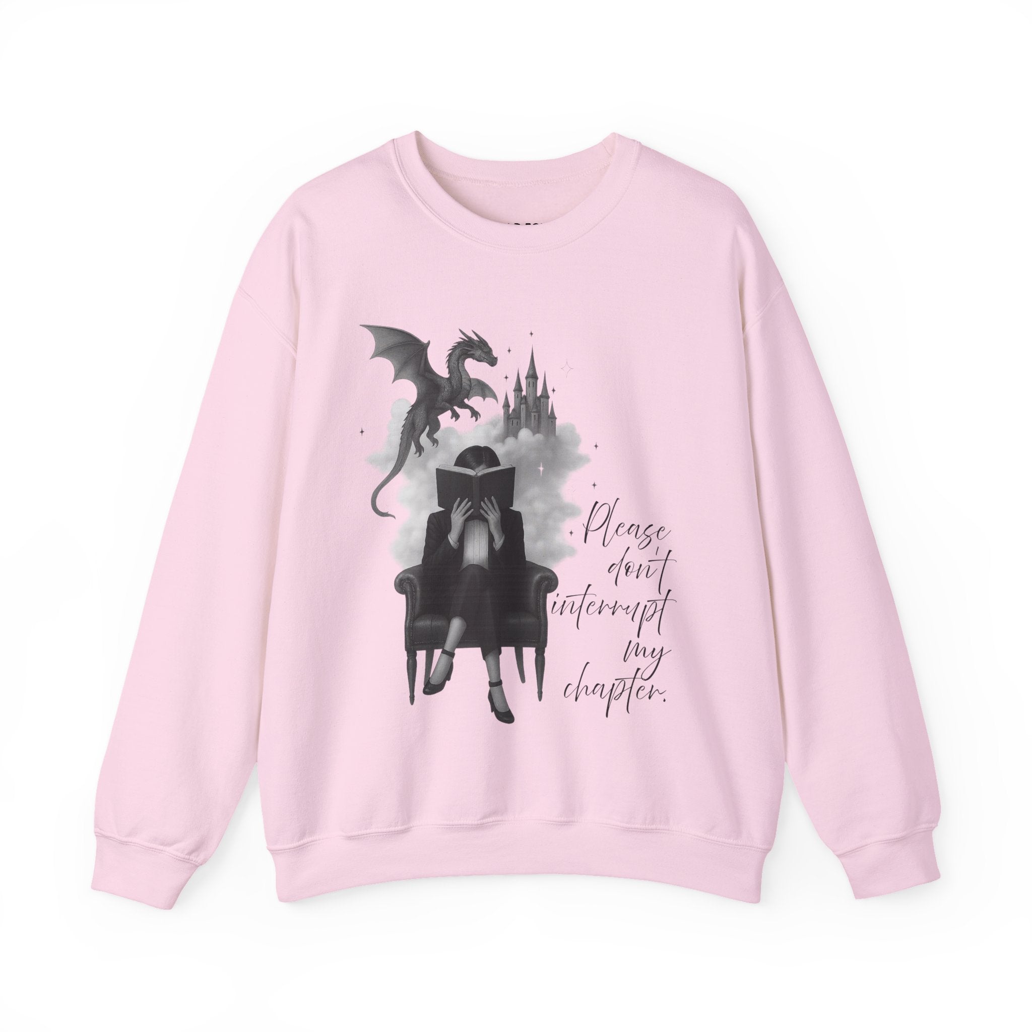 "Please don`t interrupt my chapter" (2) (EU) Crewneck Sweatshirt