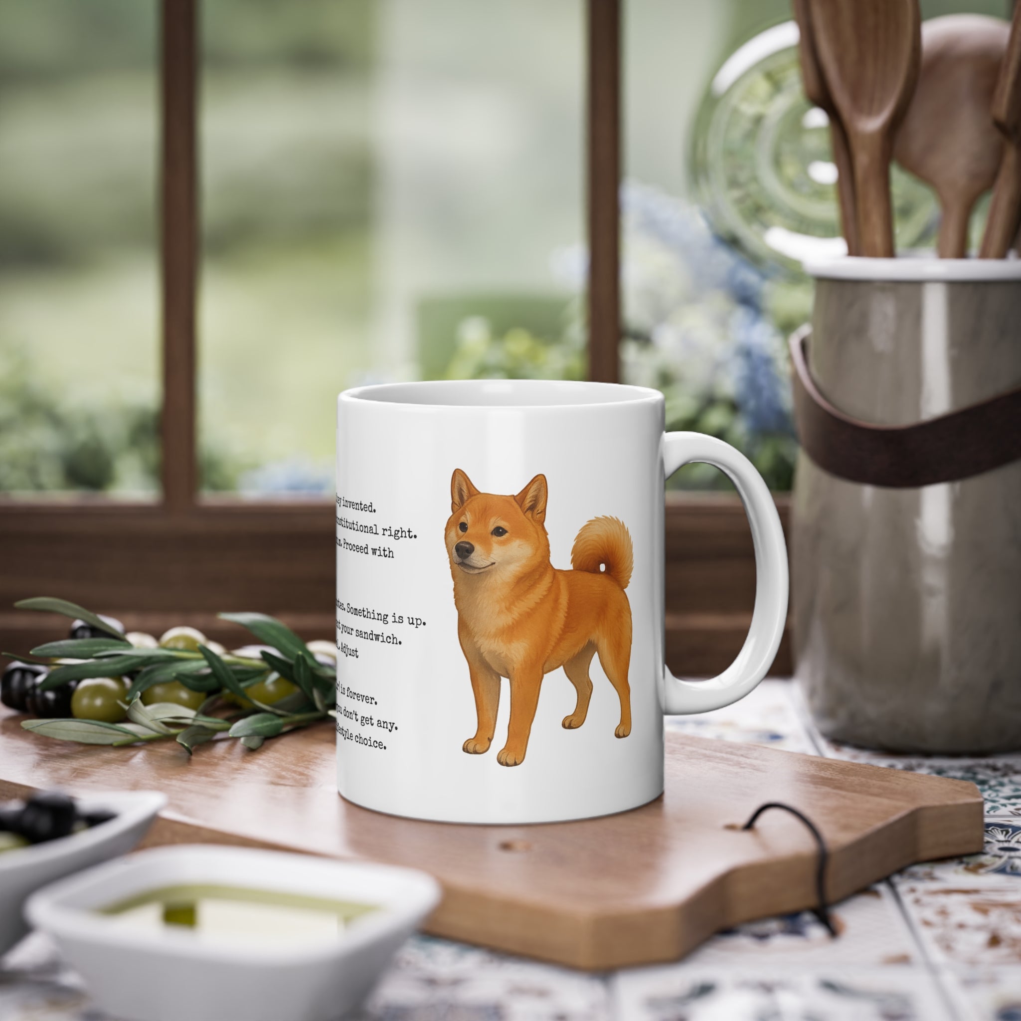 Shiba Inu Owner Rules Mug (EU) 11oz Ceramic