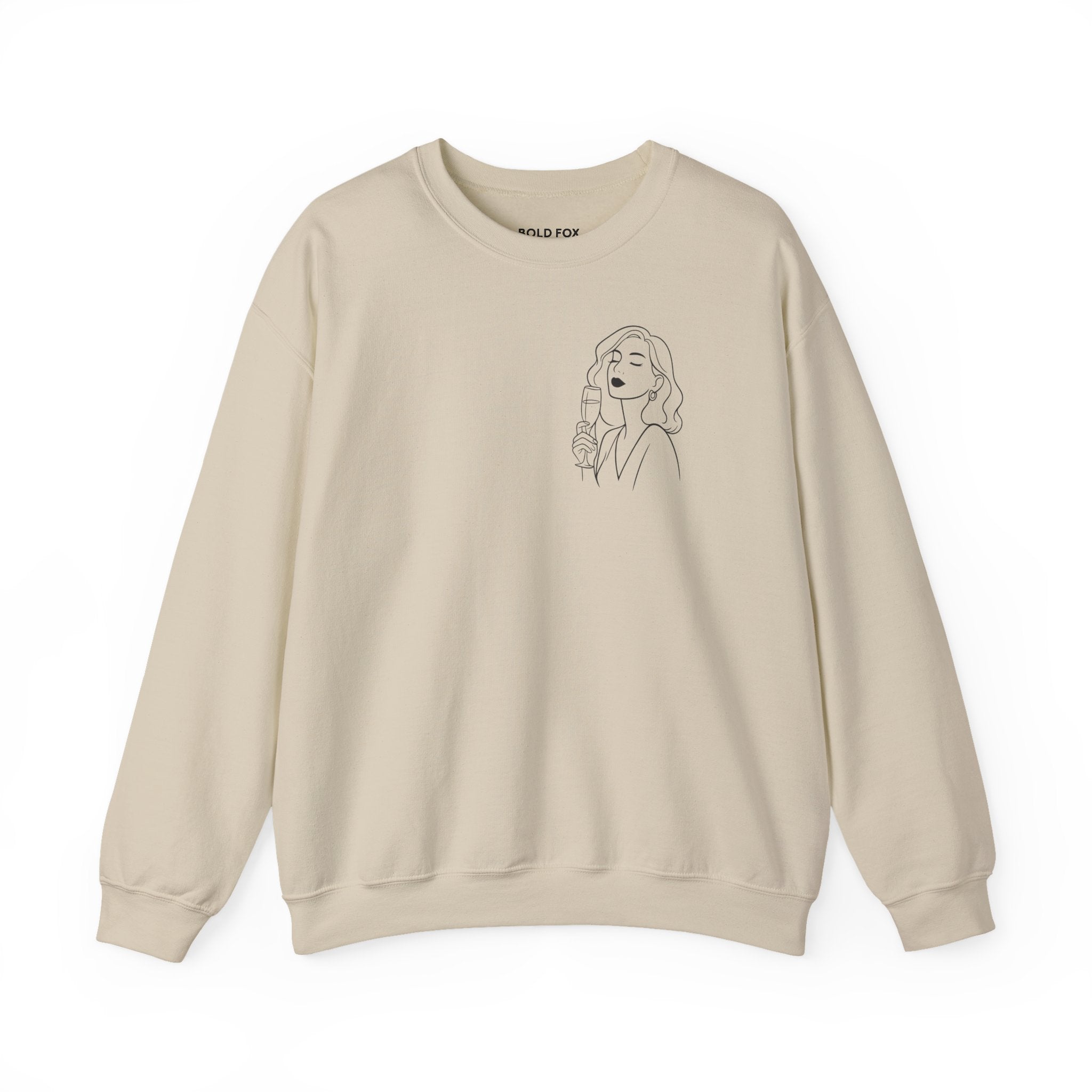 Pop. Pour. Repeat. That’s the real self-care. Sweatshirt (EU)