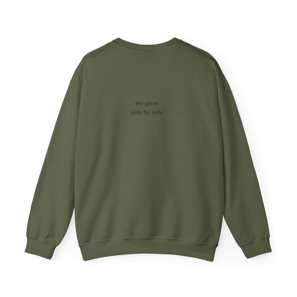 We grow side by side. Sweatshirt (EU)