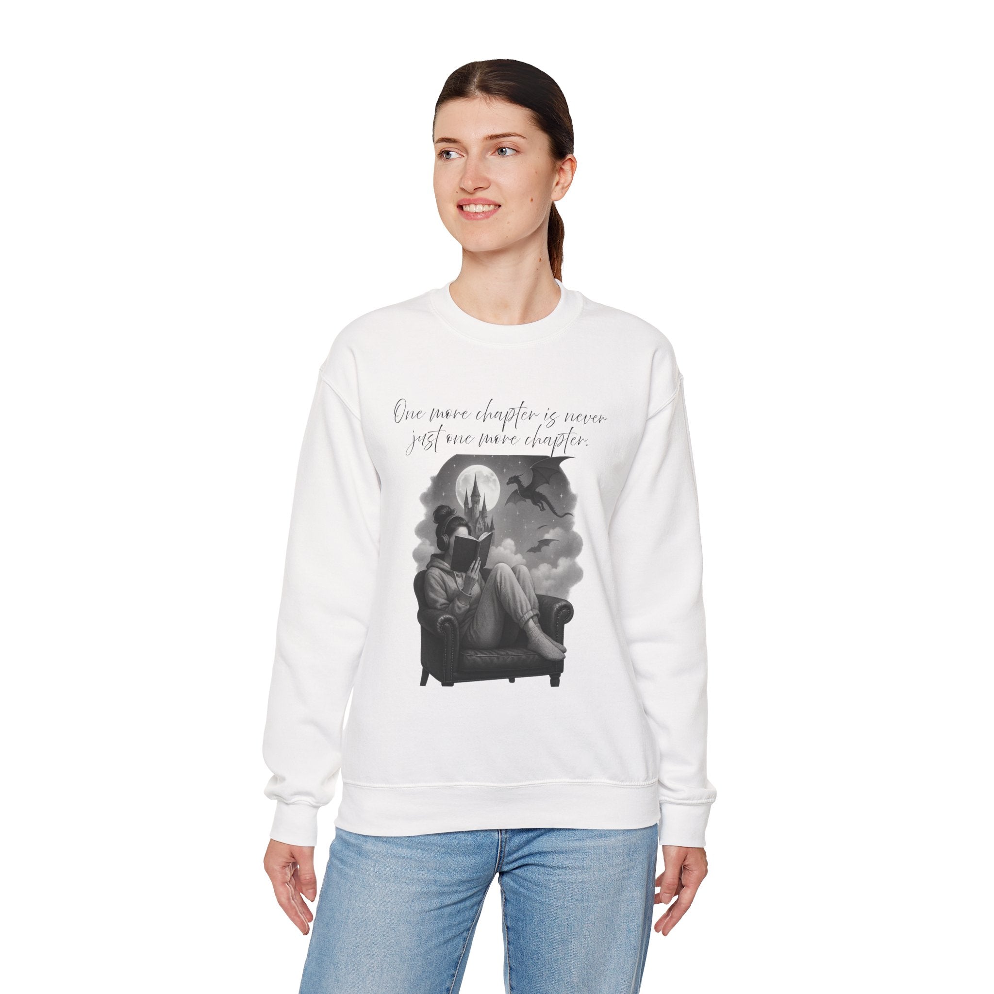 "One more chapter is never just one more chapter"(1) (EU) Crewneck Sweatshirt