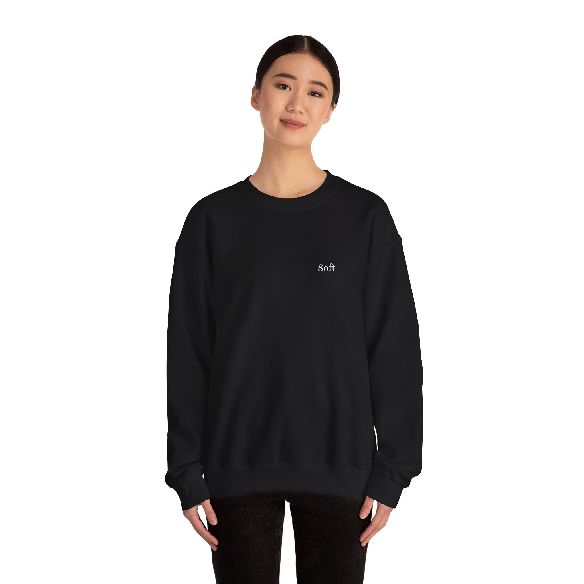 Soft, but not fragile. Crewneck Sweatshirt