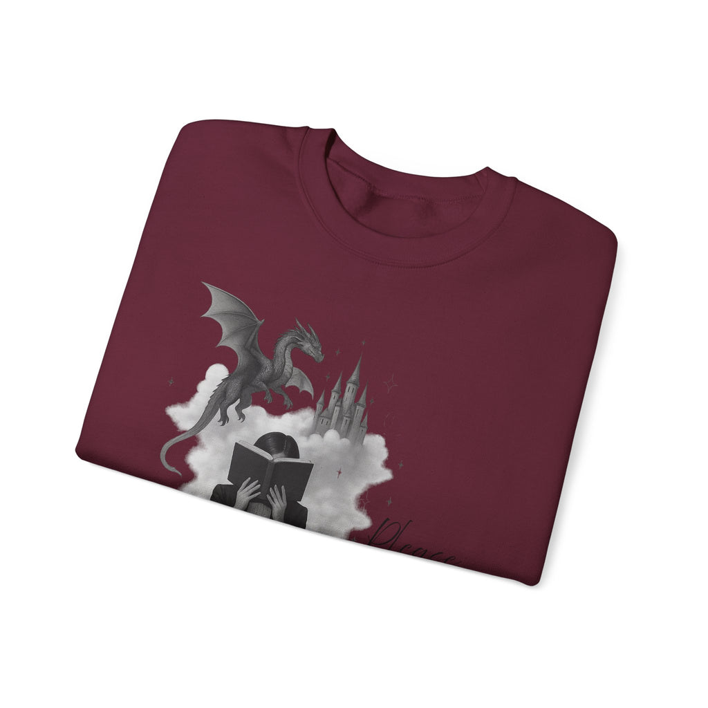 "Please don`t interrupt my chapter" (2) (EU) Crewneck Sweatshirt