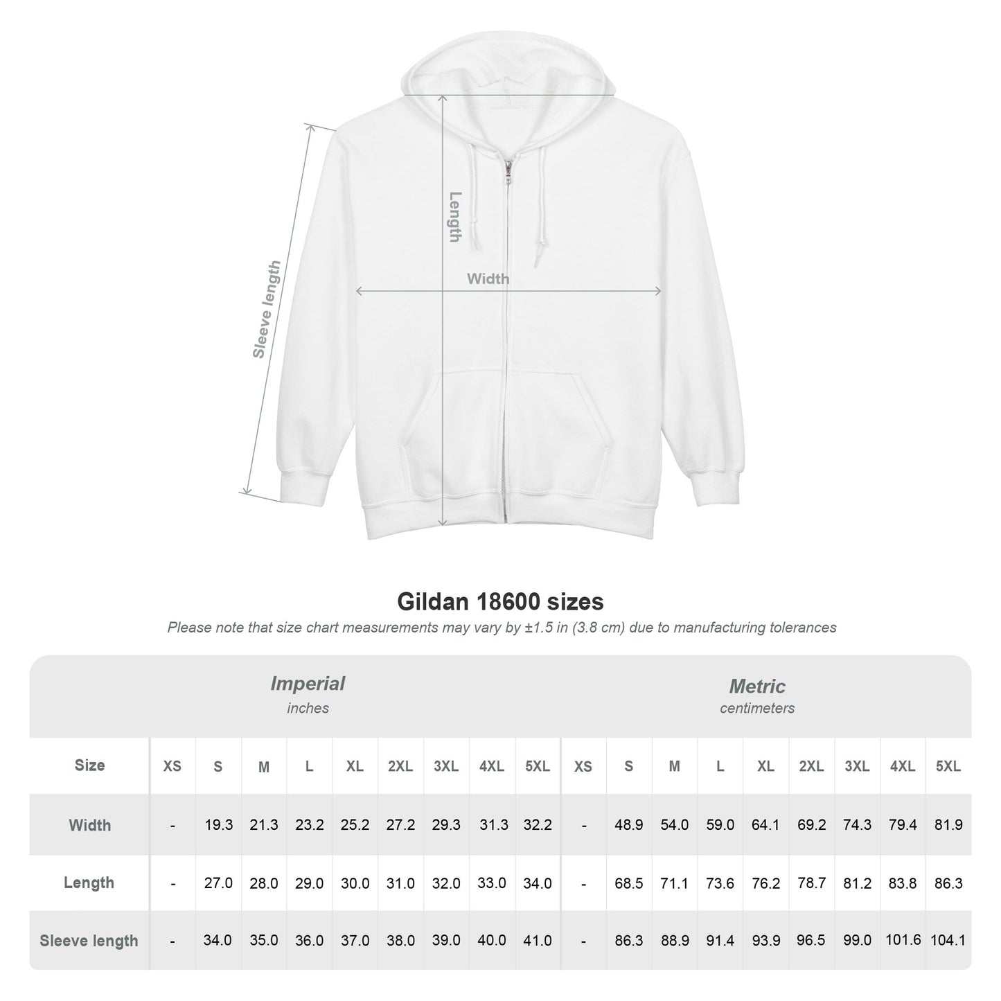 Queen of chaos. Hoodie Full-Zip