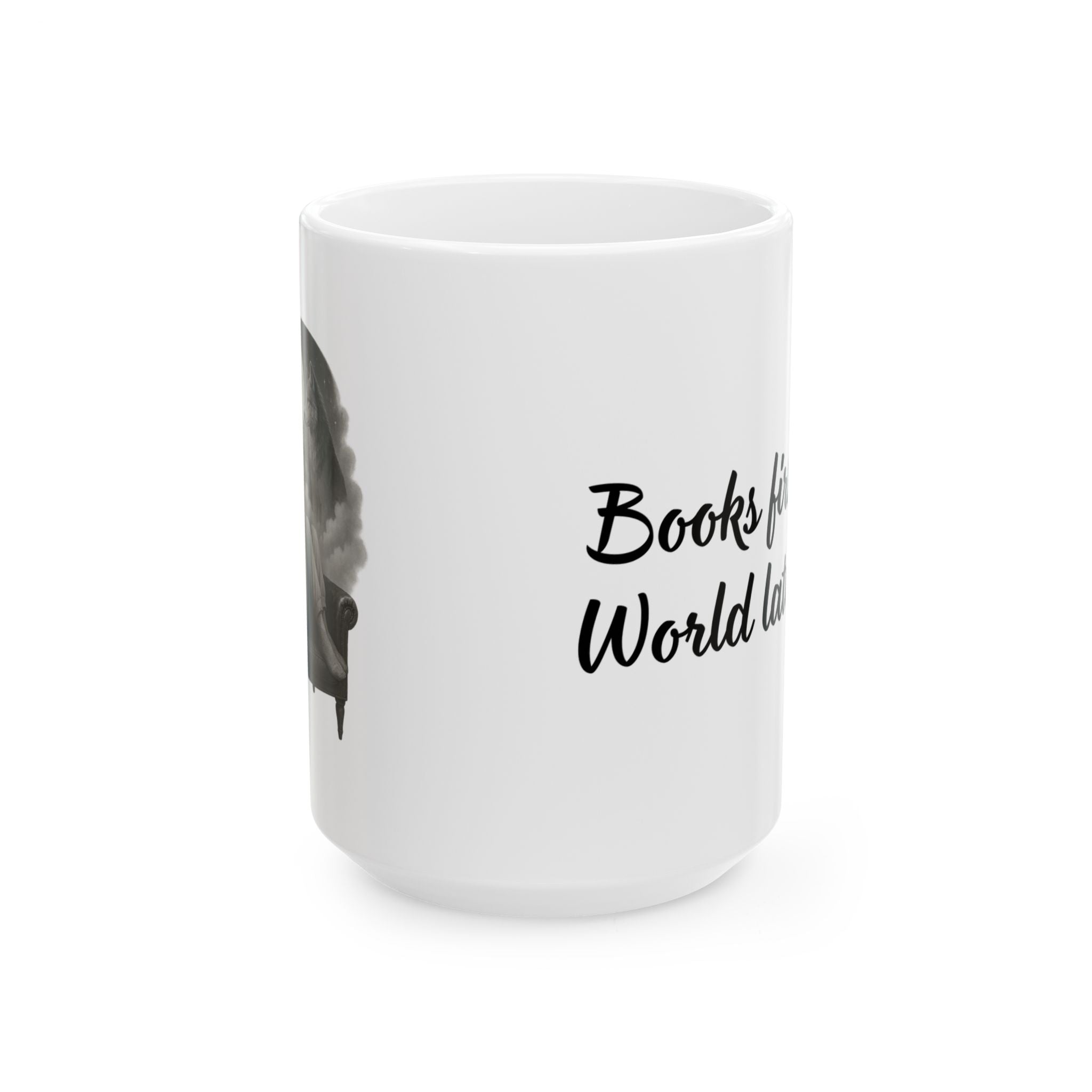 Fantasy Books, Wolves – Inspirational Reader Mug (11oz & 15oz)